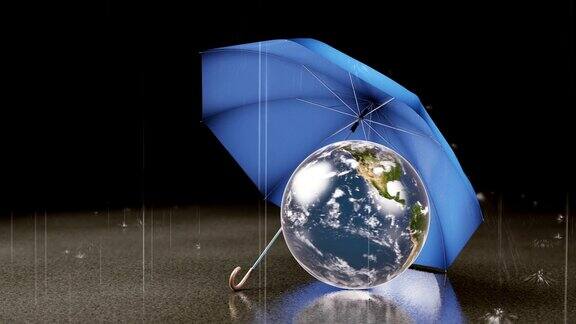 保护伞保护地球