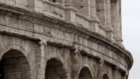 古罗马斗兽场古代建筑全景弗拉维安圆形剧场意大利罗马