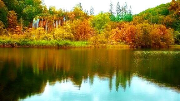 秋季湖