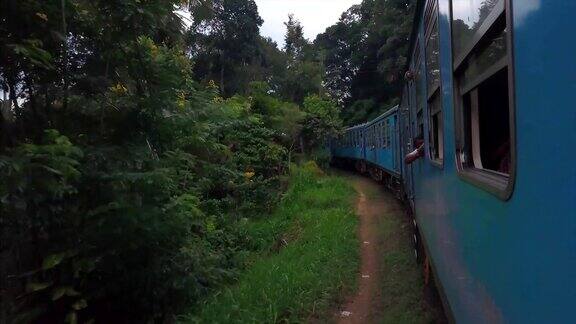 斯里兰卡的火车