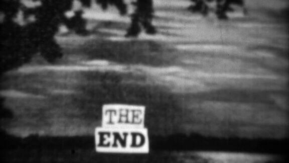 1937年:复古自制制作结束片头画面