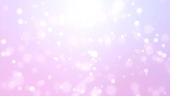 紫色粉色的散景灯动画背景