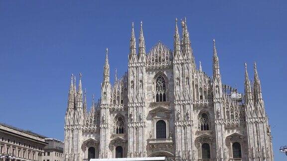 米兰大教堂和意大利纪念碑