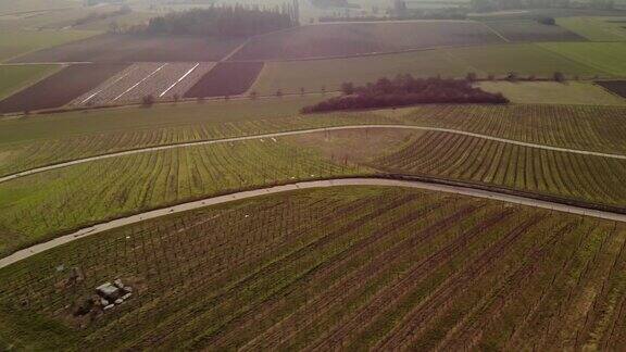 农业景观无人机拍摄