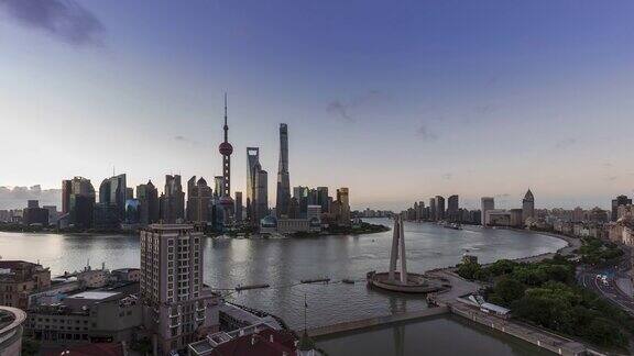 上海市中心的风景