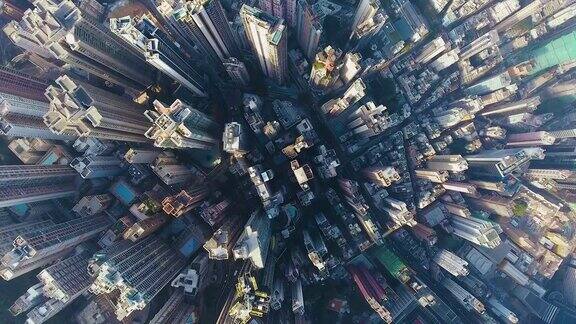 香港城市景观航拍