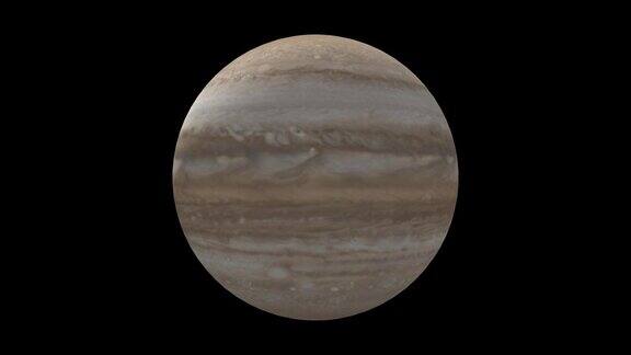 木星行星木星全旋转运动