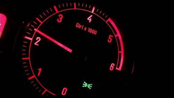 柴油汽车转速表-最高转速