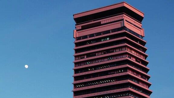 BuildingInRetiroAtSunset(倍耐力大厦)布宜诺斯艾利斯阿根廷