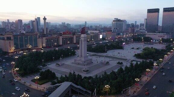 南昌市的城市风景江西省亚洲中国