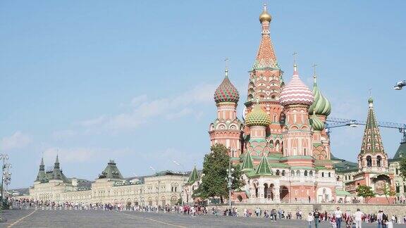 莫斯科红场上的波克罗夫斯基大教堂