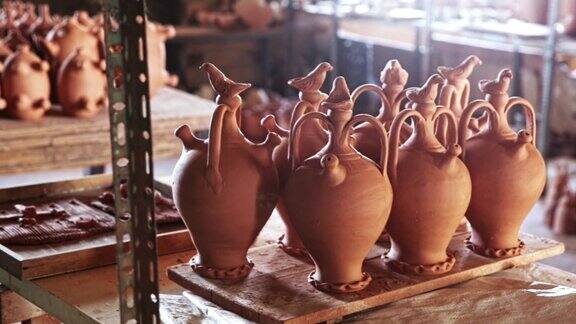 陶瓷作坊生产陶瓷