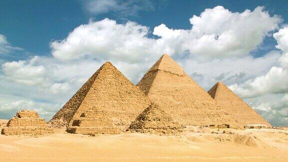 埃及开罗吉萨河谷大金字塔的历史