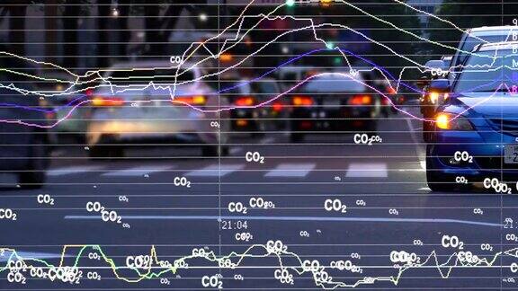 二氧化碳二氧化碳排放全球空气气候污染概念图图
