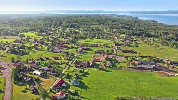 瑞典达拉那的一个村庄