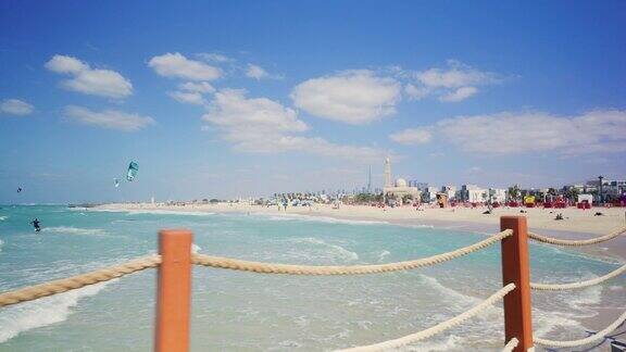 迪拜风筝冲浪