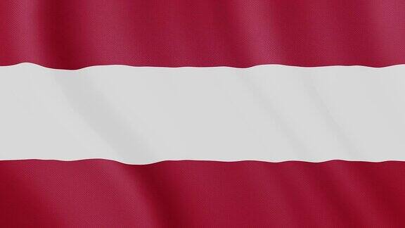 4-K视频:奥地利飘扬的旗帜