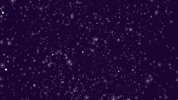 紫色移动星场运动循环背景