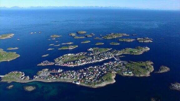 挪威罗浮敦群岛上的海宁斯维尔