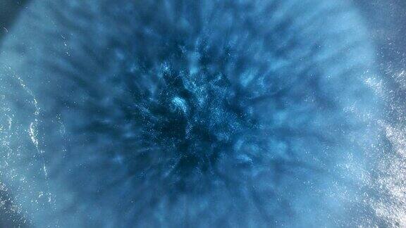 融冰抽象迷幻变形流动漩涡沸腾宇宙有机模式背景