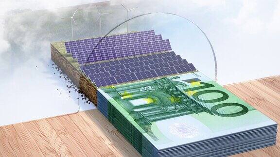 可再生能源贷款-欧元信贷-4K分辨率
