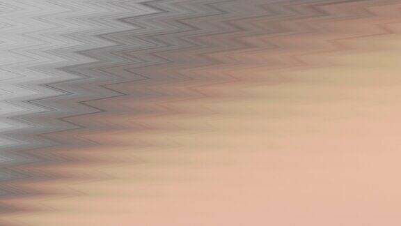 抽象金属Sephia曲折背景风格化几何波股票视频