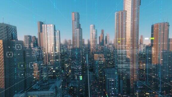 数字抽象智慧城市背景