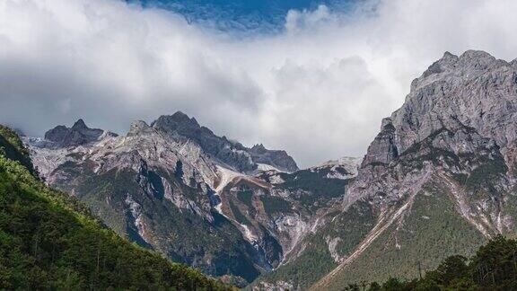 玉龙雪山的时光流逝