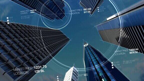 施工技术以数字显示方式构建城市