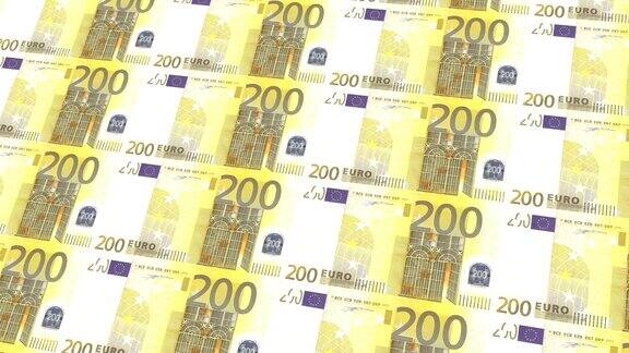 欧元货币纸币纸币纸币纸币不是200欧元纸币