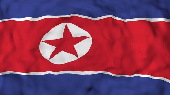 朝鲜国旗背景