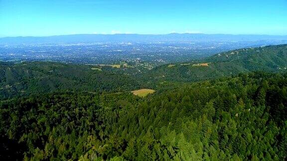 从空中俯瞰硅谷