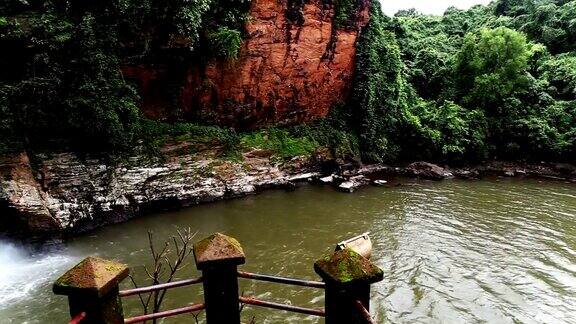 阿瓦勒姆瀑布在果阿的自然