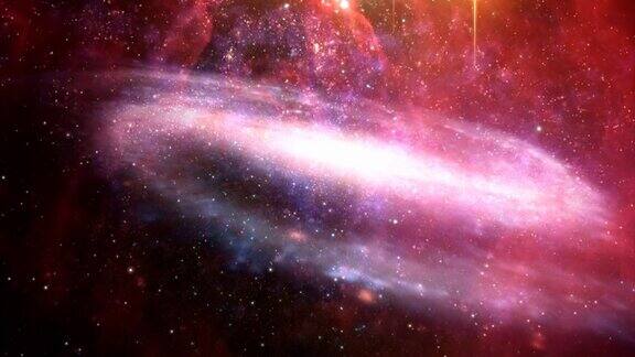 红宇宙星系和星云