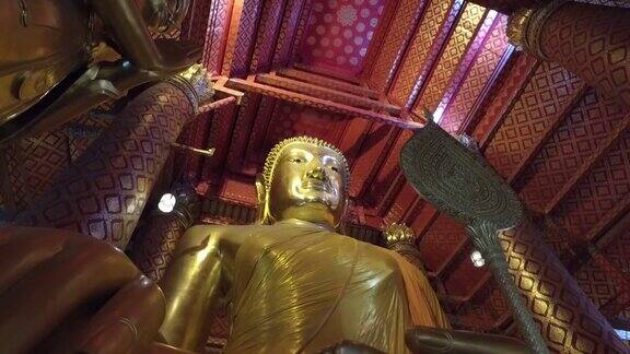 泰国大城府的佛像