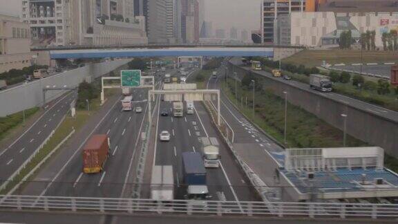 日本东京台场高速公路