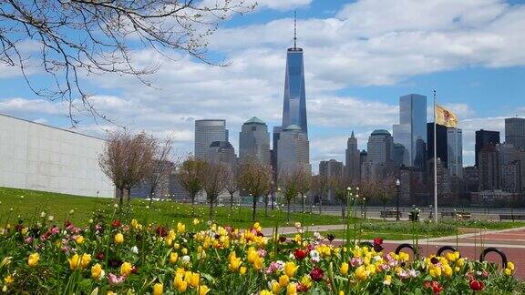 纽约的春天