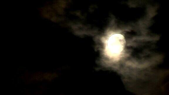 夜空和月亮