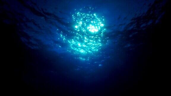 阳光海面海底