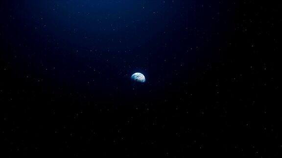 从月球到地球的太空美景