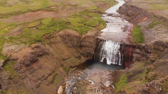 þorufoss瀑布冰岛