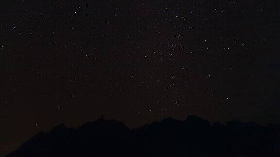 夜空时光流逝