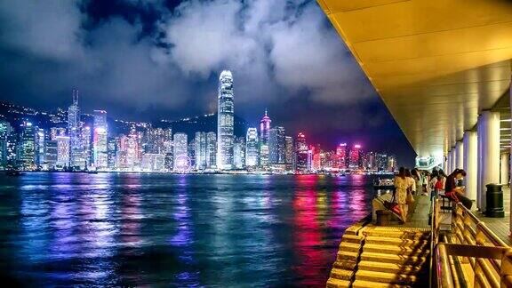 观景香港维多利亚港