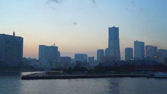 时光流逝:横滨城市