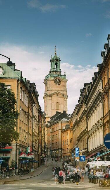 2019年6月29日瑞典斯德哥尔摩:圣尼古拉斯大教堂斯德哥尔摩大教堂是旧城格拉斯坦最古老的教堂