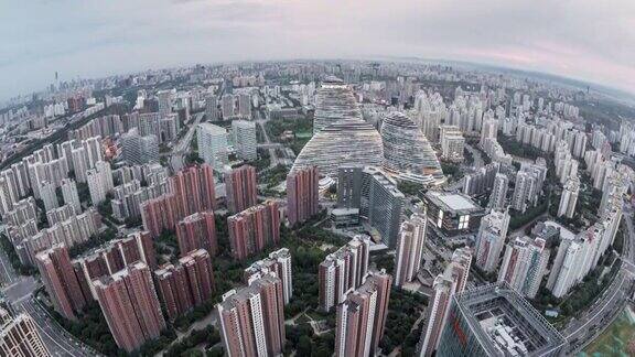 TD鱼眼和鸟瞰图北京北京中国