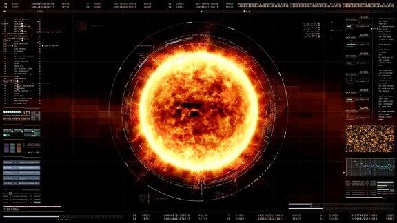 HUD太阳耀斑粒子日冕物质抛射