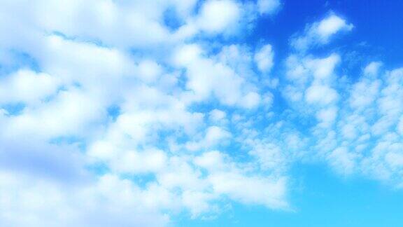 美丽的蓝天白云