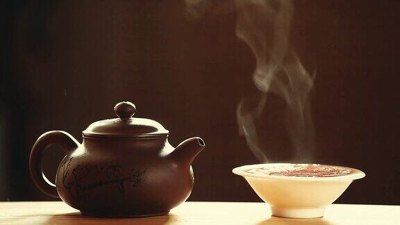 黑热中国茶杯