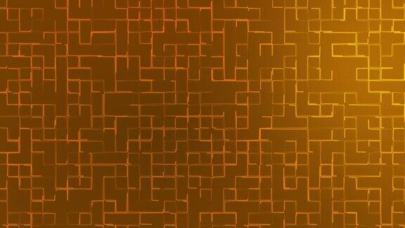 暗橙色抽象几何图形技术背景网格纹理技术背景